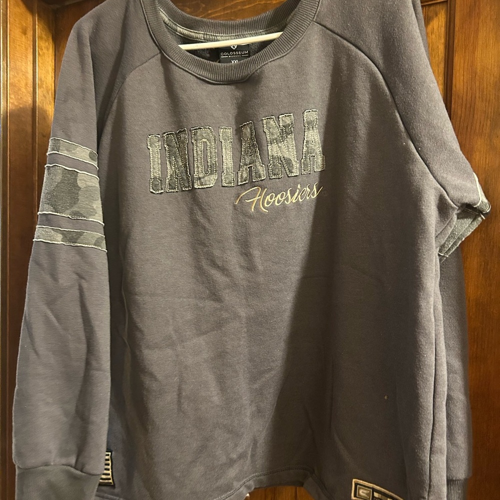Gray Indiana Hoosiers Sweatshirt